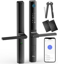 NGTeco Smart Türschloss Griff Fingerprint Co...