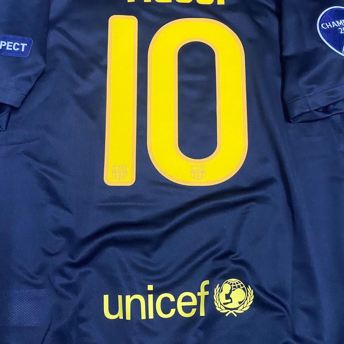 FC Barcelona 2011/2012 UEFA Champions League away Black jersey