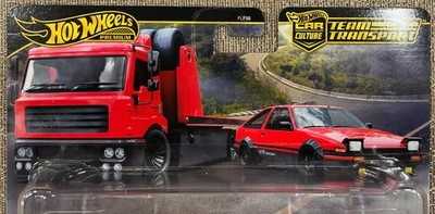 2025 Hot Wheels Team Transport Toyota AE86 Sprinter Trueno , Fleet