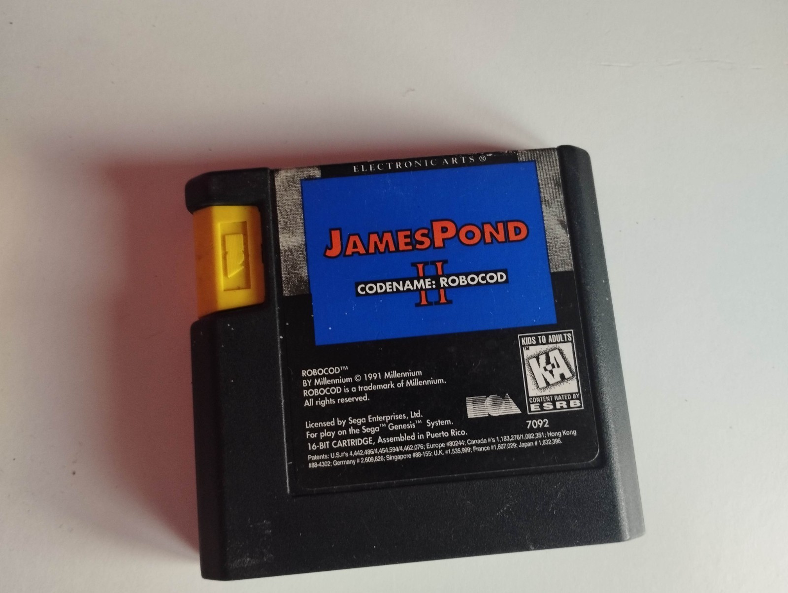 Jeu SEGA MEGADRIVE 