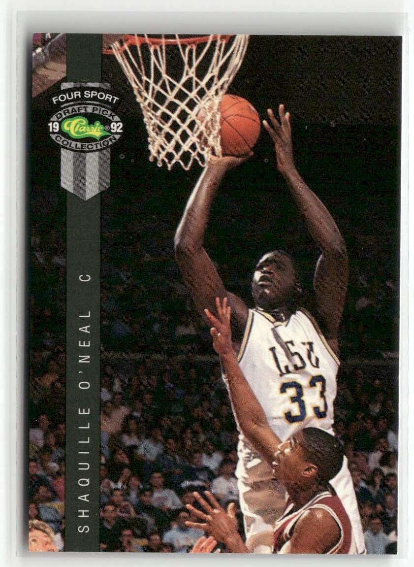 1992 Classic Four Sport #1 Shaquille O'Neal ☘️P15
