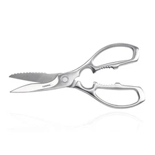 TONMA Kitchen Shears All Purpose[Made in Japan] Full Metal Stainless Steel Ja...