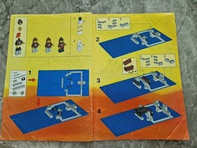 Lego Building Instructions 6075 System Castle Wolfpack Tower 