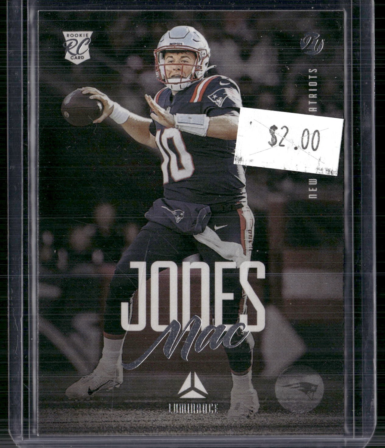 2021 Panini Chronicles #205 Mac Jones Luminance Update Rookies