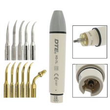 Woodpecker DTE Dental Ultrasonic Scaler LED Handpiece Tips HD-7L GD1 PD1 Satelec