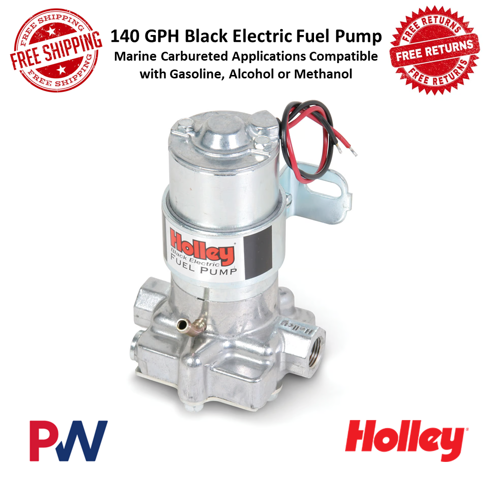 Holley Electric Fuel Pump - Marine Holley Electric Fuel Pump - Marine
