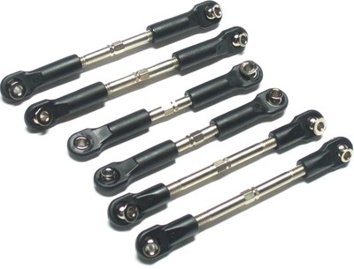 RUSTLER VXL TIE RODS Turnbuckles Steel, 3745, 3644, 3643 Traxxas 37076-4 685450442008 | eBay