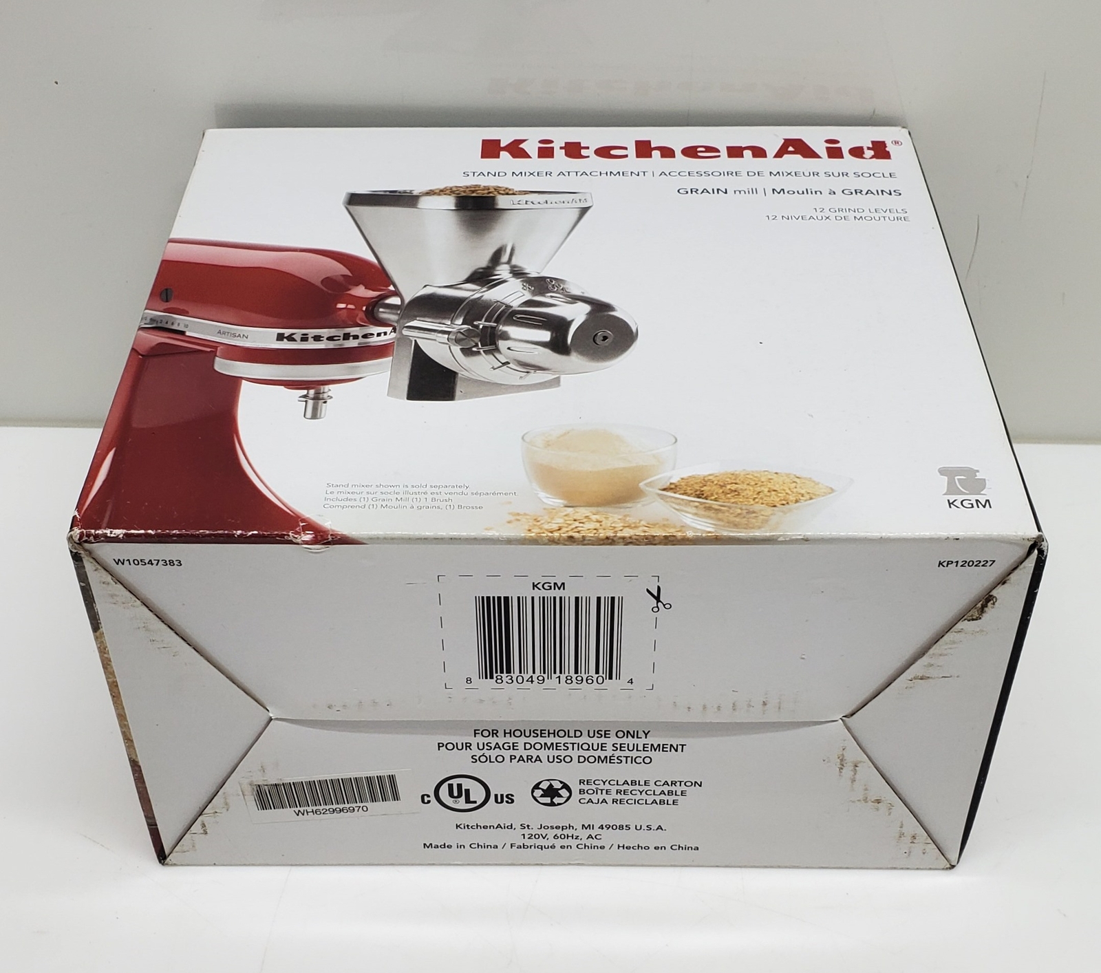 KitchenAid Grain Mill Stand Mixer Attachment eBay