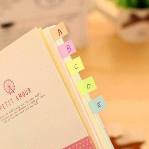 100X Fluorescence Sticky Notes Flags Bookmark Marker Sticker New - Picture 8 of 9