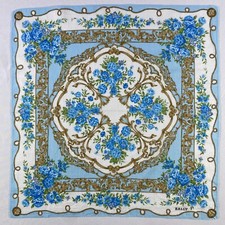 Vintage Bally Handkerchief Pocket Square Bandana Neckerchief