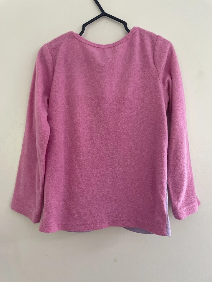 Disney Princesa Niños Niñas Cenicienta Bella Ariel Jazmín Tiana PJ Top Rosa Talla 6 Foto 4 de 4