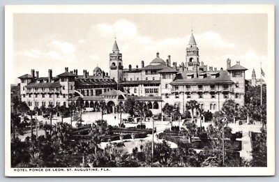 Postcard Hotel Ponce de Leon, St. Augustine, Florida Unposted