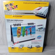 INKJET CALENDAR MAKING DIY KIT A5 - NEW IN BOX