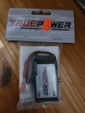 True Power 60C 450mAh 11.1V Lithium Polymer LiPo Battery w/JST