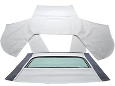 Fits: Chevrolet Camaro 1994-02 Soft Top w/Heated Glass Window HAARTZ White Vinyl