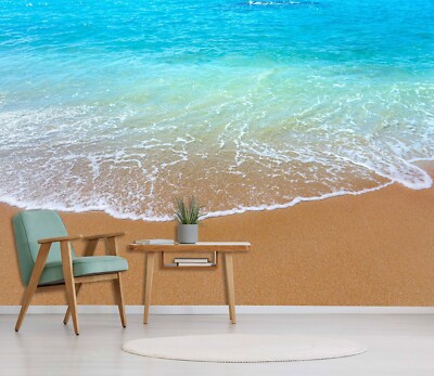 3D Sandy Beach Wave G886 Wallpaper Wall Murals Removable Self-adhesive Coco