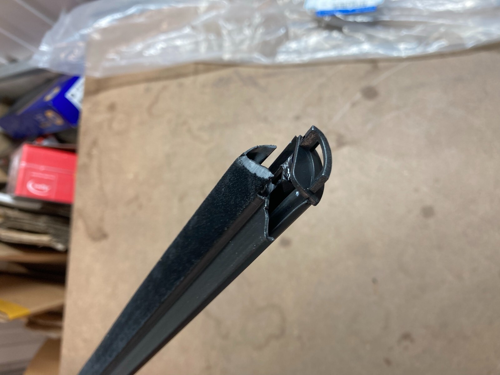 Ford KA Mk3 RH Front Door Glass Weatherstrip Genuine OEM 2038231 