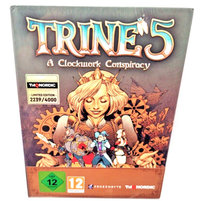 Trine 5 A Clockwork Conspiracy (2239/4000) PC Game Limited to 4000 NEW SEALED