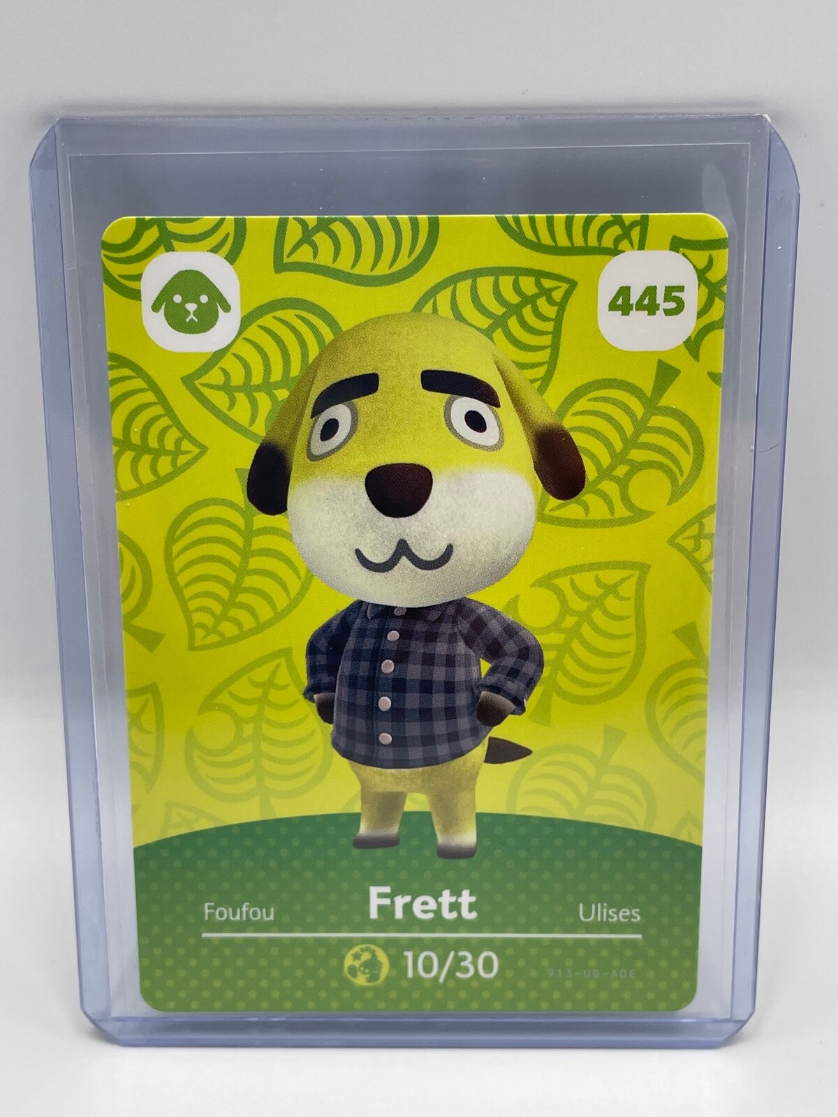 Frett #445 Animal Crossing Amiibo Card SERIES 5 Never Scanned!