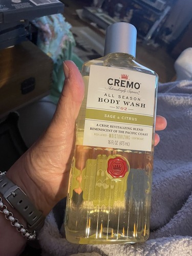 Cremo All Season Body Wash Sage & Citrus 16 oz - 第 1/1 張圖片