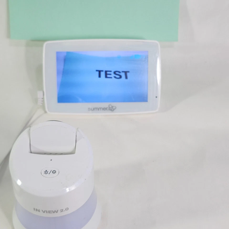 Lote de 4 cámaras de video digitales Summer InView monitor de bebé PZK958R 958T 900R 903T Foto 2 de 4