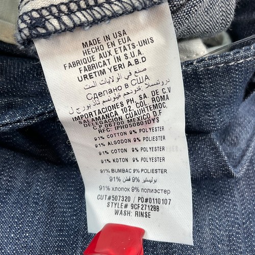 Bebe Jeans Women's Size 26 Blue Flare Stretch Low-Rise Denim Pants Dark Wash Nwt - Picture 5 of 11