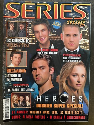 Magazin Serie Mag Nr. 47, Heroes, Patrick Dempsey, Prison Break, Supernatural