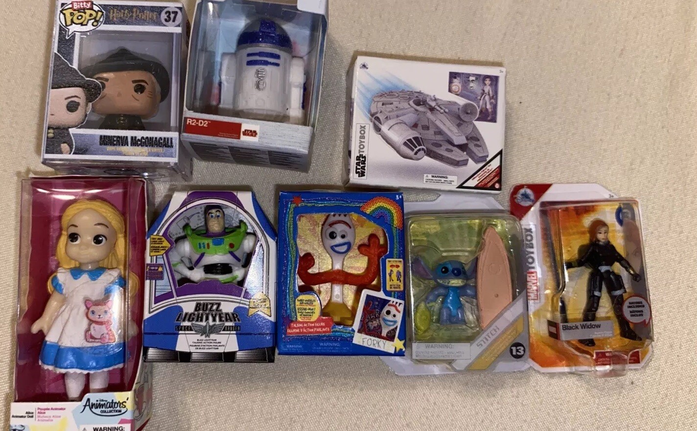 Zuru 5 Disney Mini Brands 8 Figures Star Wars Marvel And Disney