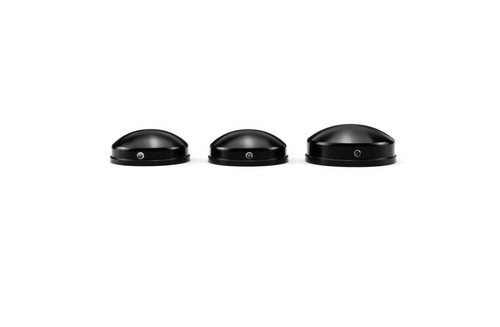 Kit copri dado stelo forcella superiore CNC per modelli Harley Sportster Dyna Softail - Foto 3 di 6