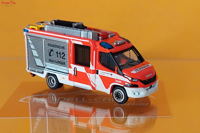 PCX87 Iveco Magirus Daily MLF Feuerwehr Reutlingen 2021 Maßstab 1:87