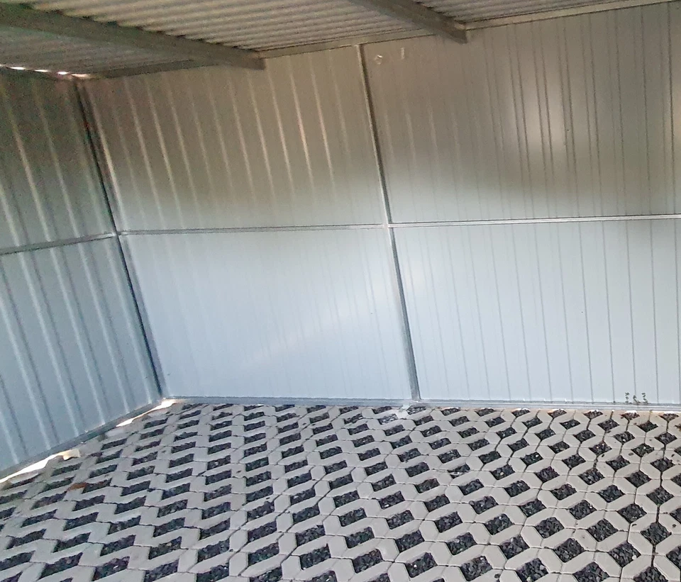 Lager Container mit Holzboden Freie Farbwahl | kostenlose Lieferung & Aufbau NEU - Bild 3 von 4