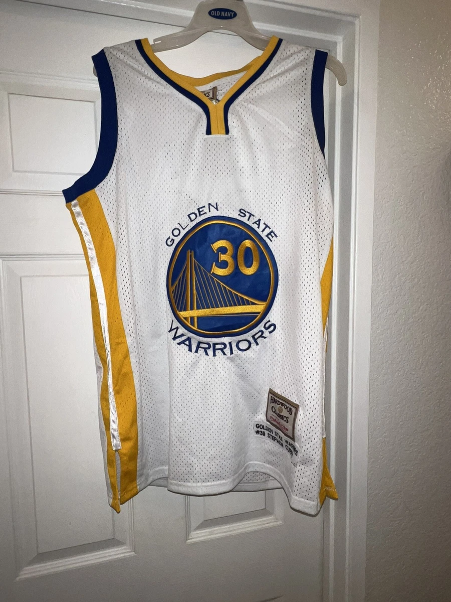 Stephen Curry Golden State Warriors Hardwood Classics Jersey 52