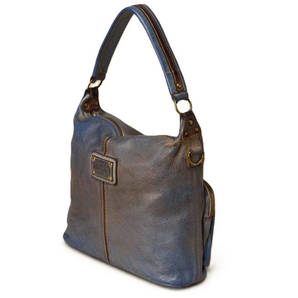 Bayside84 Borsa a tracolla multitasche, stile # 625MIASBLUESB, blu antico - Immagine 4 di 4