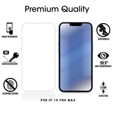 Ultra-Clear 2.5D Tempered Glass Screen Protector for iPhone SE2 14 13 12 11 LOT