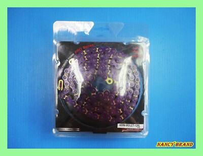Fit Honda MSX125 GROM125 Purple  Chain  420N  120L #nan5938#