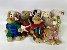 TY The Attic Treasures 1993 Collection Lot of 9 BEARS Plush with Tags NOS