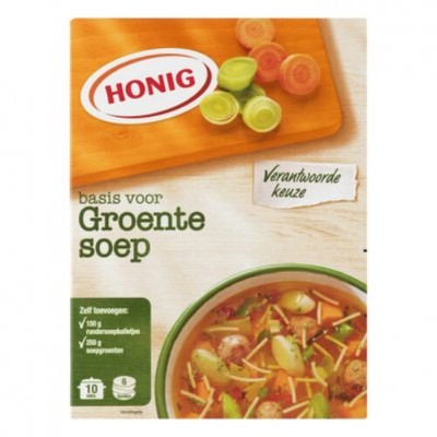 Honig groente soup 24/cs 2.3oz Box (8714700202009)