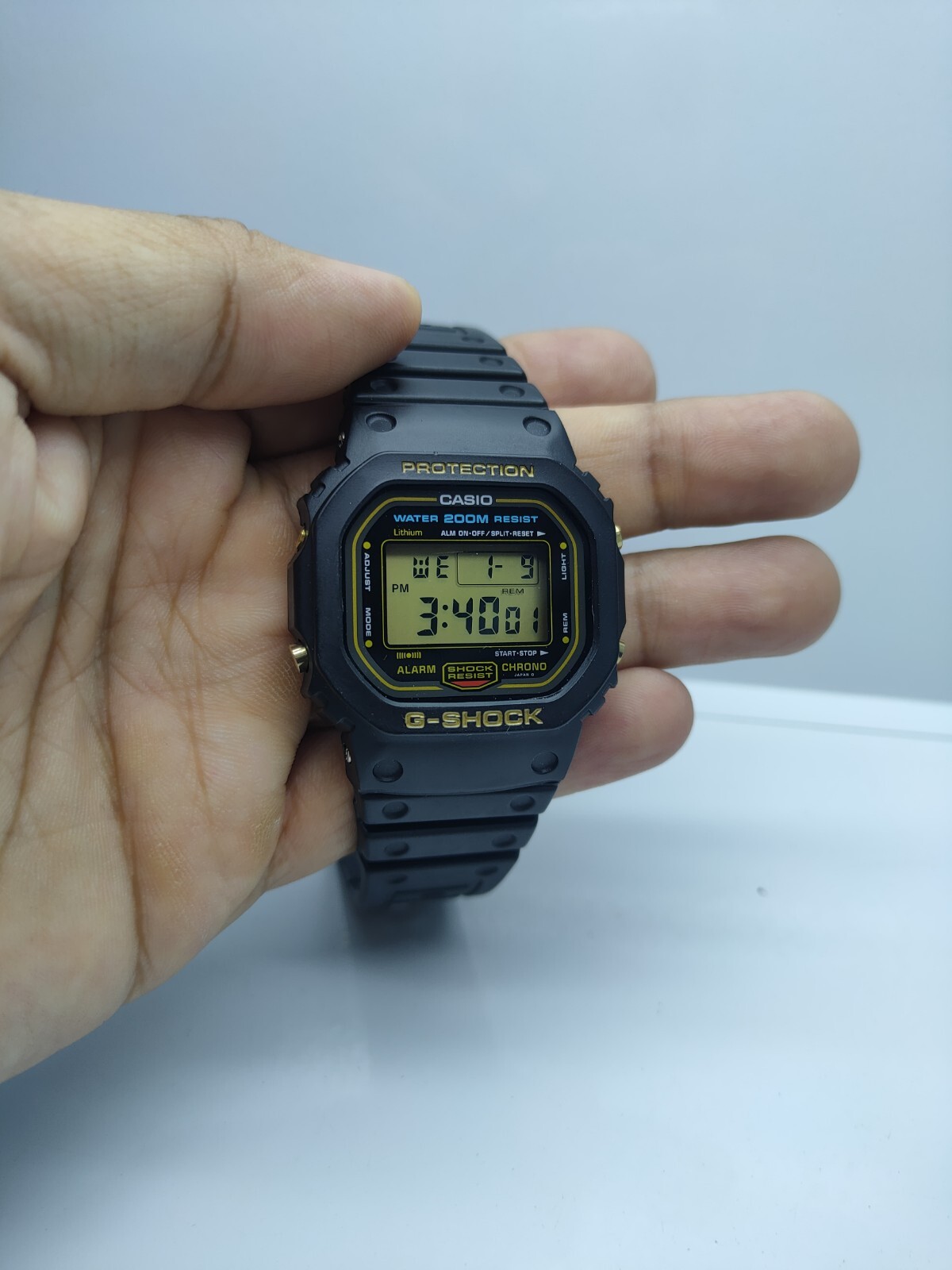 Casio G Shock DW-5600C-9V GOLD VERSION 901 Module (Year 1987