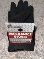 Skillcraft Mechanics Work  Gloves Large - Black Multi Purpose New