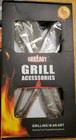 GRILLART Heavy Duty BBQ Grill Tools Set. Snake-Eyes Design Stainless Steel
