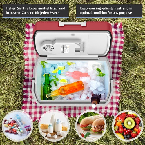 Jago® Kühlbox 20/25/40L Thermoelektrische Warmhaltebox Mini Kühlschrank Camping - Bild 33 von 48