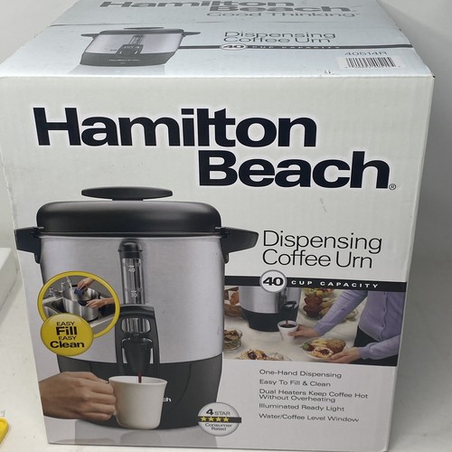 Hamilton Beach 40 Cup Coffee Urn Large 