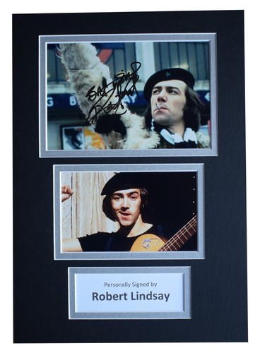 Robert Lindsay Signed Autograph A4 photo display TV Citizen Smith AFTAL COA  - Bild 1 von 6