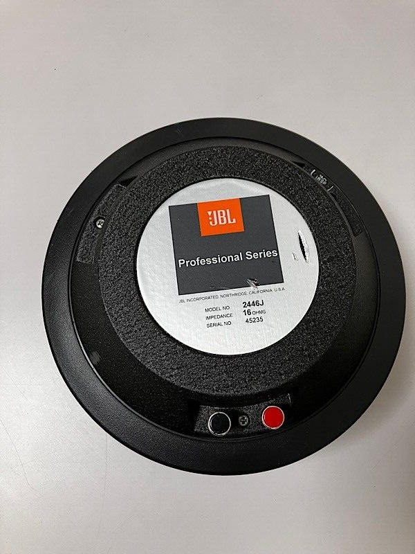 JBL 2446J High Frequency Compression Driver 16 OHM Fully JBL 2446J High Frequency Compression Driver 16 OHM Fully