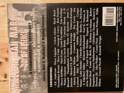 Million Man March - Day of Absence : A Commemorative Anthology, Speeches,... - Imagen 2 de 2