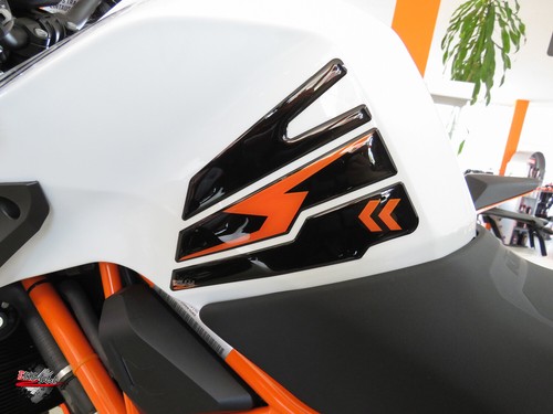 Rodillera / Tankpad Set Moto Negro Compatible para KTM 1290 Super Duke R - Imagen 4 de 10