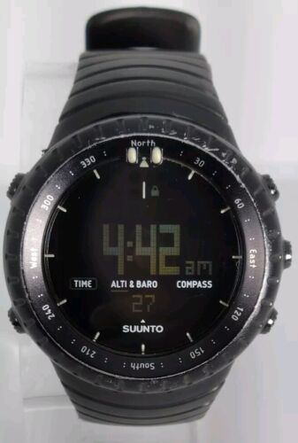 SUUNTO CORE MILITAR Men's  Barometer & Altimer Compass 49mm Water Resistan 30M - Afbeelding 1 van 15