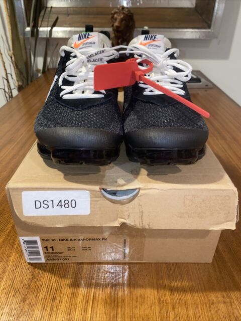 Size 11 - Nike Air VaporMax x OFF-WHITE The Ten 2017 for sale 
