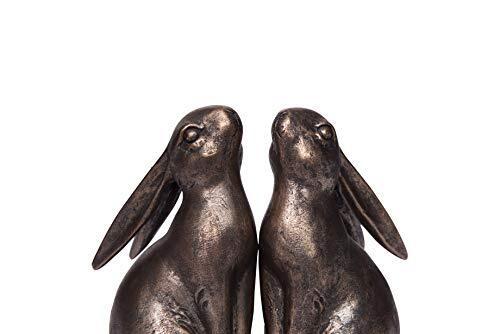 P Decorative Resin Rabbit Bookends Bronze Set Of 2 | eBay