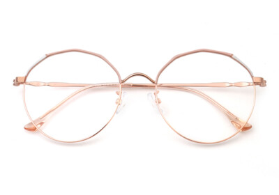 Men Round Anti Blue Light Blocking Glasses Women Computer Eyeglasses Spectacles